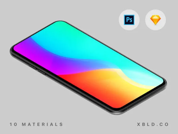 Perspective Minimal Smartphone Mockup 1