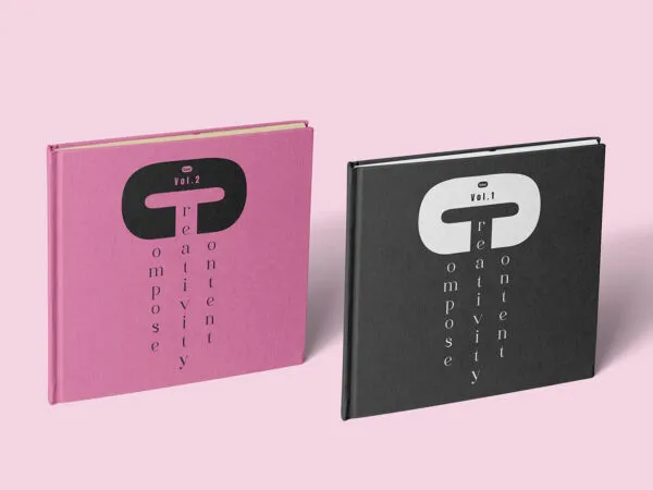 Perspective Square Book Mockups 1