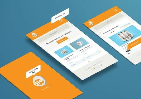 Perspective View App Screen Mockup 1
