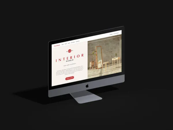 Perspective View iMac Pro Mockup 1