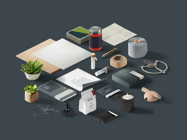 Perspective View of 3 Scene Creator Mockups 1