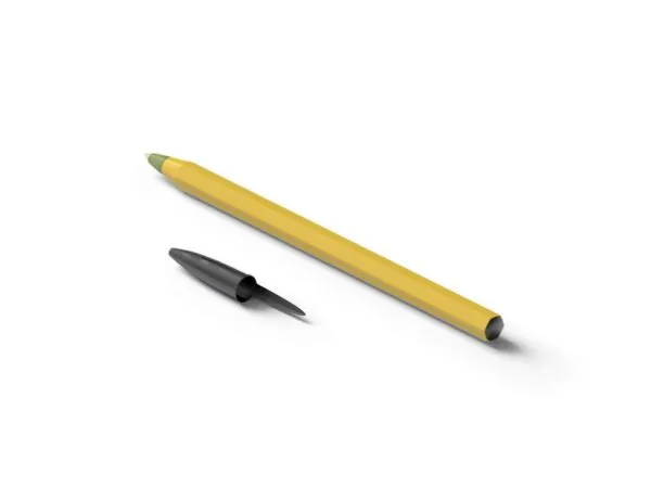 Perspective View of Pen Mockup 1