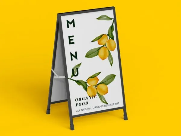 Perspective View of a Stand Mockup 1