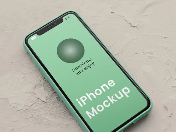 Perspective Vision of iPhone Mockup 1