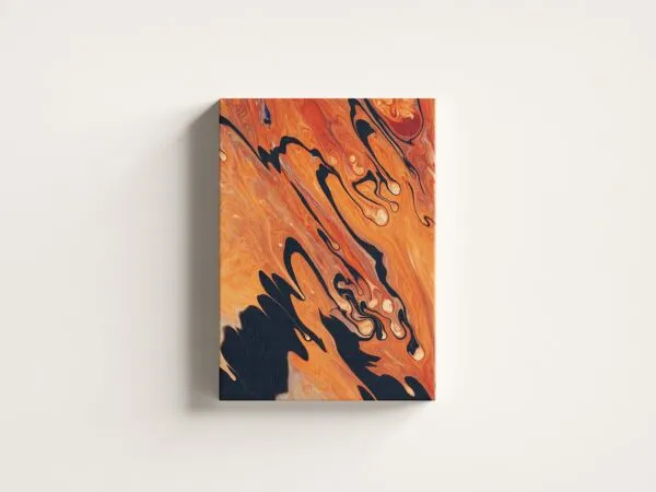Perspective and Front View of 6 Canvas Mockups 1