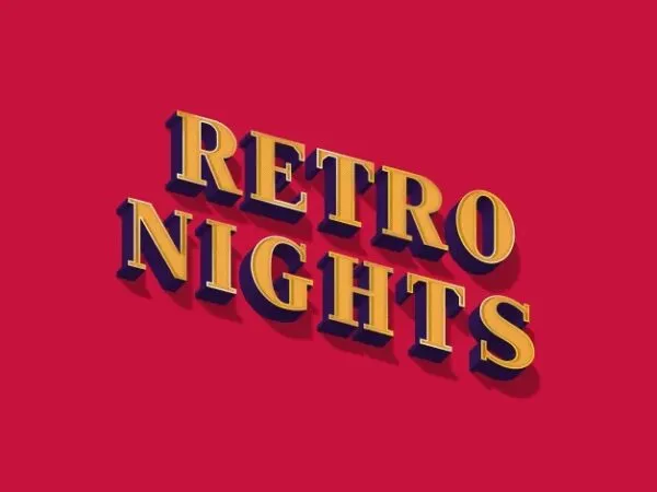 Perspective of a Retro 70s Text Effect 1