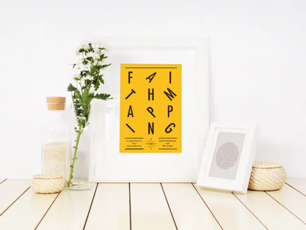 Photo Frame Mockup on Desk Along with Vases 1