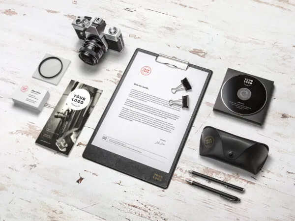 Photo Realistic Mockup for Photography Related Brand Identity 1