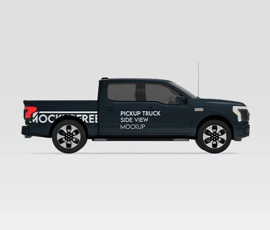 Pickup Truck Mockup 1