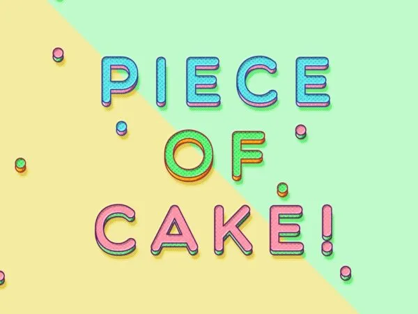 Piece of Cake Text Effect 1
