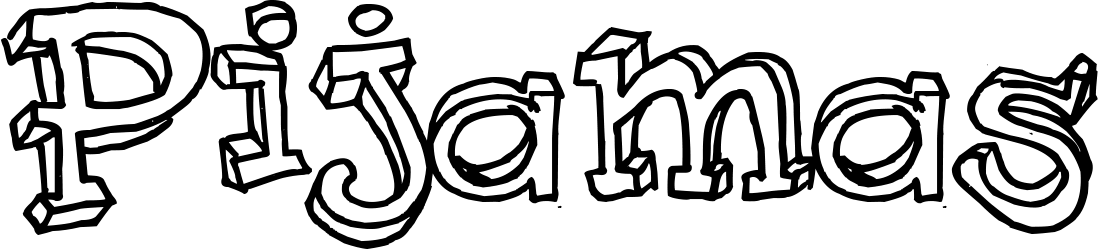 Pijamas Font 1