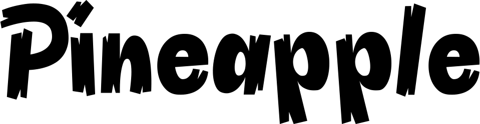 Pineapple Font 1