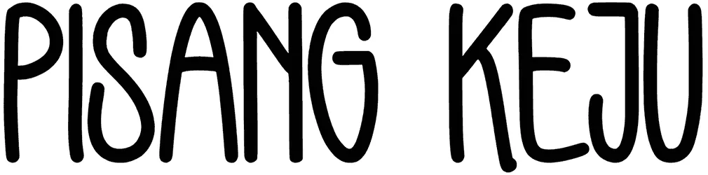 Pisang Keju Font 1