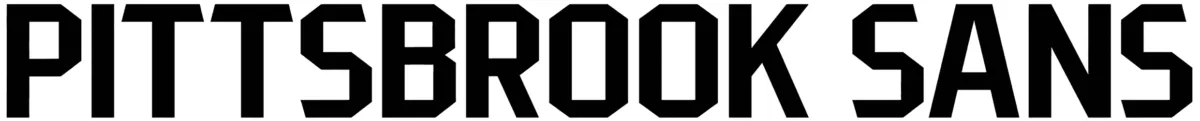 Pittsbrook Sans Font 1