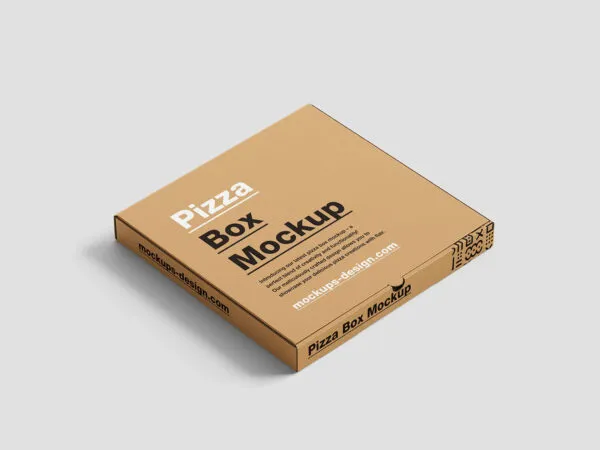 Pizza Box Mockup in 5 Shots 1