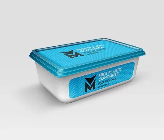 Plastic Container Mockup 1