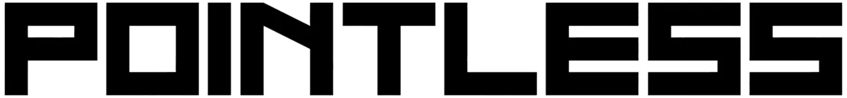 Pointless Font 1
