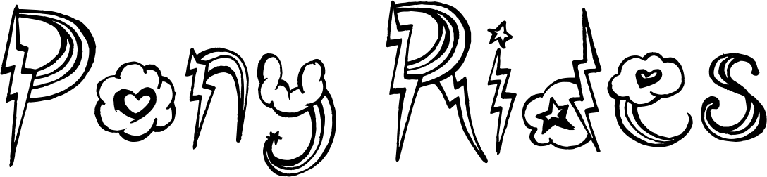 Pony Rides Font 1