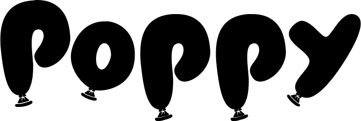 Poppy AOE Font 1