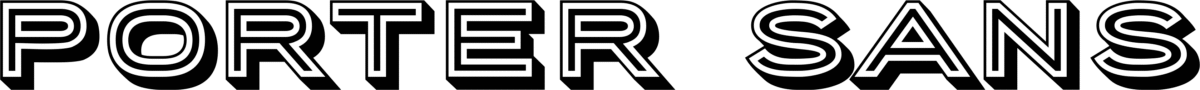 Porter Sans Block Font 1