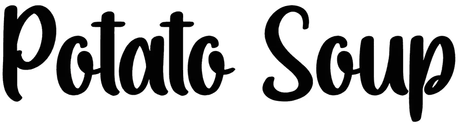 Potato Soup Font 1