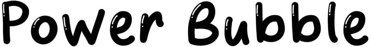 Power Bubble Font 1
