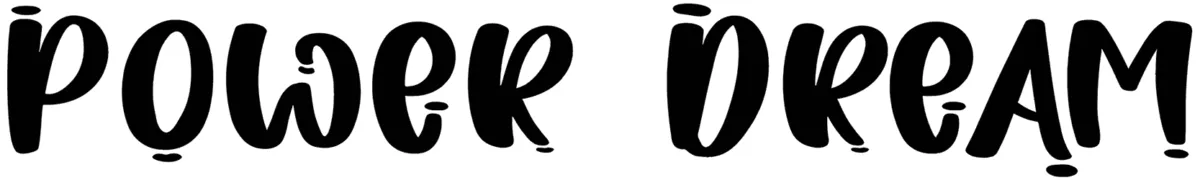 Power Dream Font 1