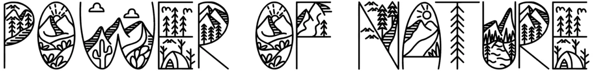Power Of Nature Font 1