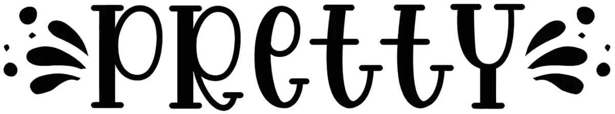 Pretty Font 1