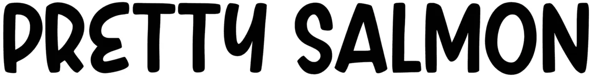 Pretty Salmon Font 1