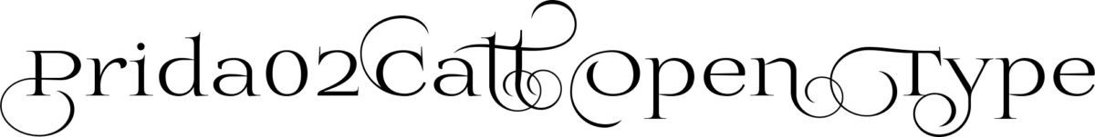 Prida02Calt Font 1