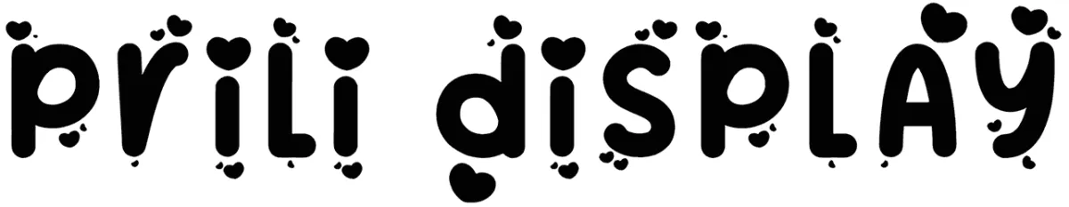 Prili Display Font 1