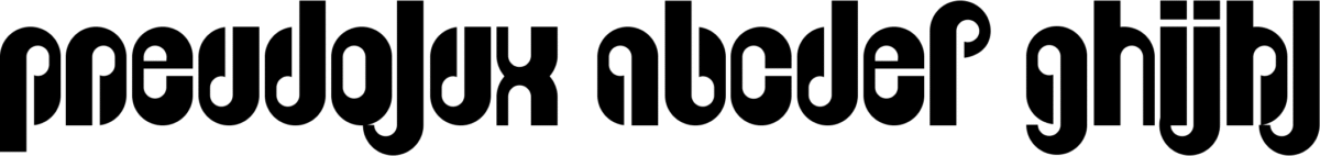 Pseudolux Font 1