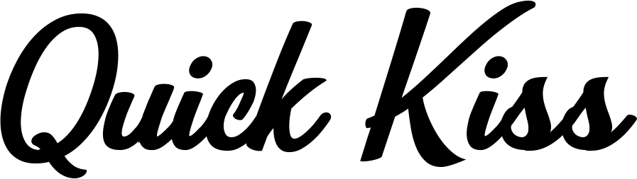 Quick Kiss Font 1