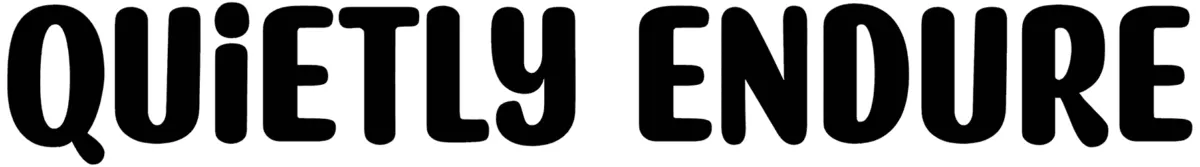 Quietly Endure Font 1