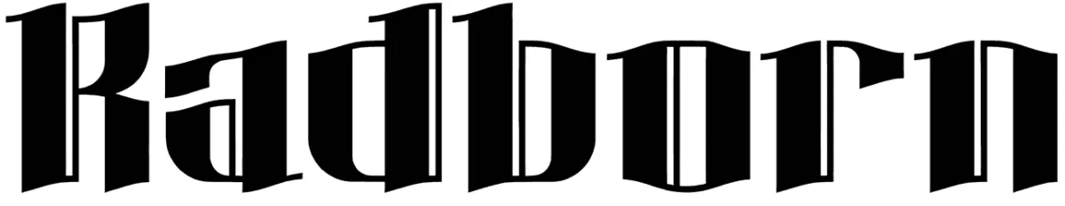 Radborn Font 1