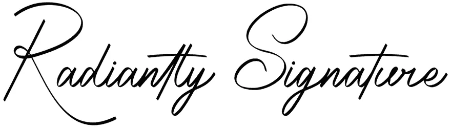 Radiantly Signature Font 1