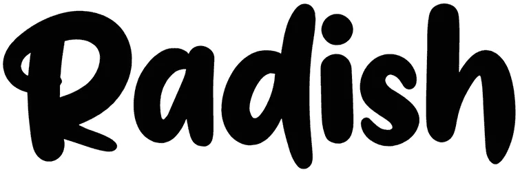 Radish Font 1