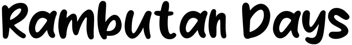 Rambutan Days Font 1