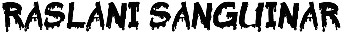 Raslani Sanguinar Kaeser Font 1