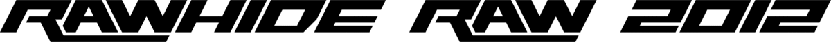 Rawhide Raw 2012 Font 1