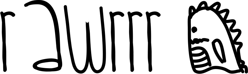 Rawrrr Font 1