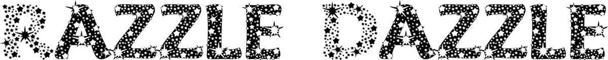 Razzle Dazzle Font 1