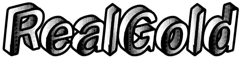 RealGold Font 1