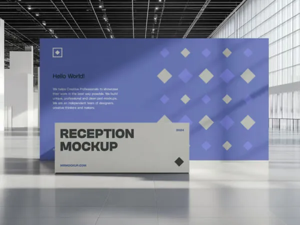 Reception in the Modern Building Mockup 1