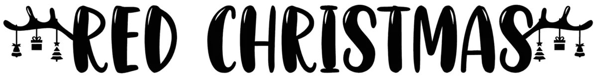 Red Christmas Font 1