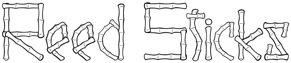 Reed Sticks Font 1