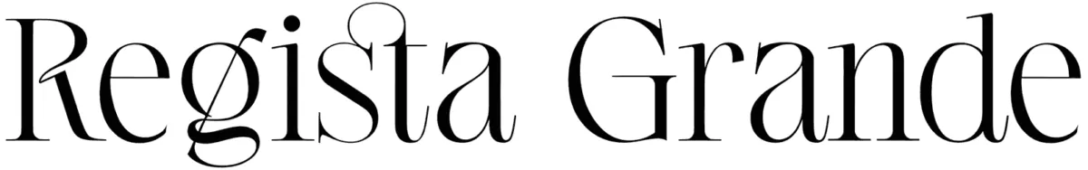 Regista Grande Font 1