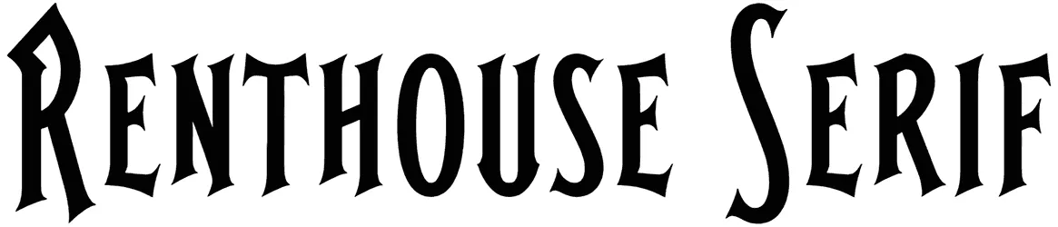 Renthouse Serif Font 1