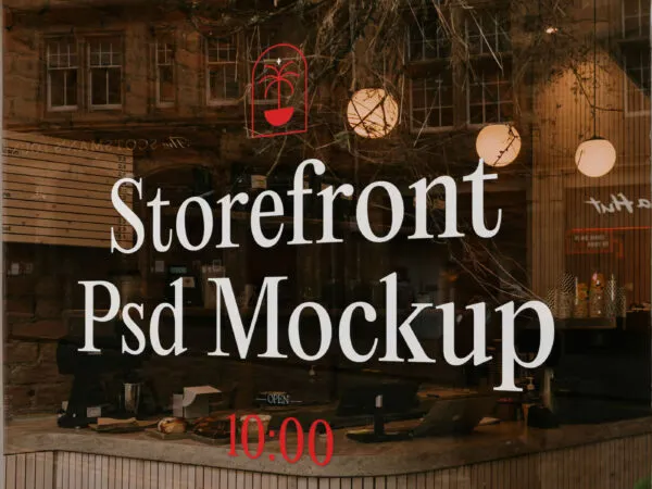 Restaurant Storefront Mockup 1